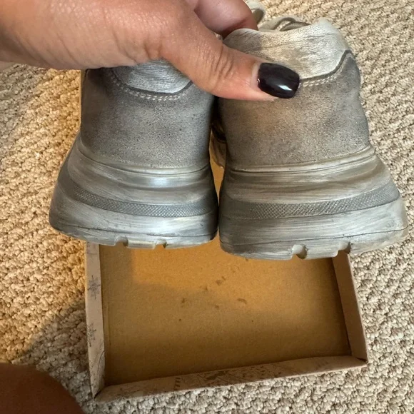 Free People Let’s Wonder Washed Sneakers - Picture 4 of 7